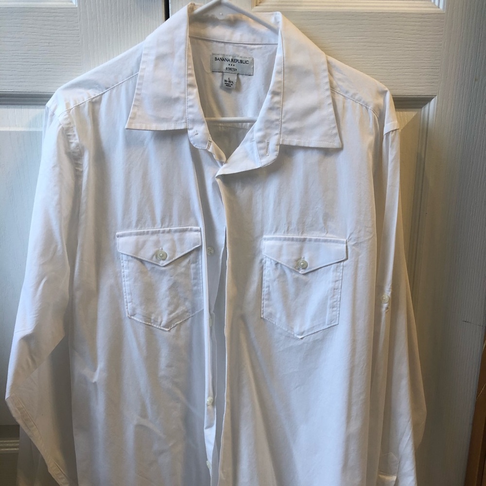 Banana Republic Button Up Dress Shirt